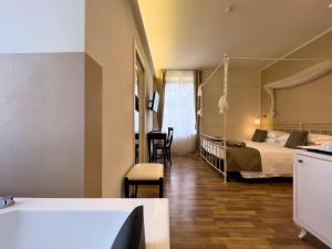 Posteľ alebo postele v izbe v ubytovaní Grand Hotel Impero - Wellness & Exclusive SPA