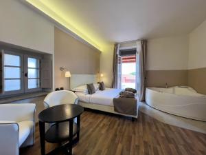 Posteľ alebo postele v izbe v ubytovaní Grand Hotel Impero - Wellness & Exclusive SPA