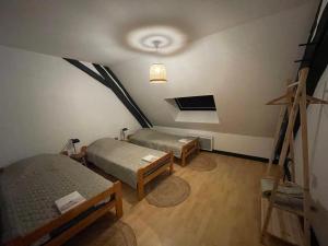 Kúpele alebo wellness v ubytovaní Gite du vieux Morat