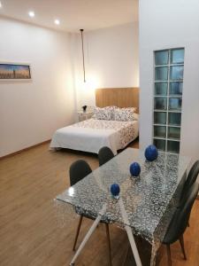 Posteľ alebo postele v izbe v ubytovaní Apartamento Luna de Noviembre