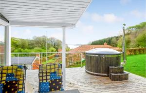 Zahrada ubytování 3 Bedroom Lovely Home In Kolding