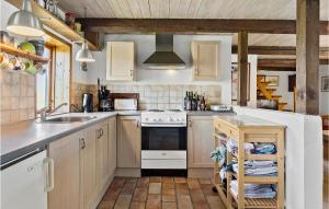 Kuchyň nebo kuchyňský kout v ubytování Cozy Home In Nykøbing M With Kitchen + 12 fotografií