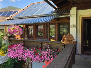 Vonkajšia záhrada v ubytovaní Haus Brugger