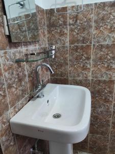 Baðherbergi á Cocina Mitho Chha BNB