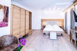 Voodi või voodid majutusasutuse Hotel Residence Rose toas
