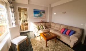 Część wypoczynkowa w obiekcie Penthouse Vistamar Torrox Costa