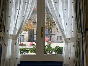 Ogród w obiekcie Apartamento Axpelarru