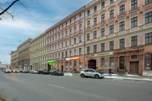 Το κτήριο όπου στεγάζεται  το διαμέρισμα