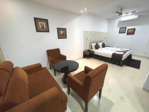 Posezení v ubytování Hotel Goa Continental - Baga