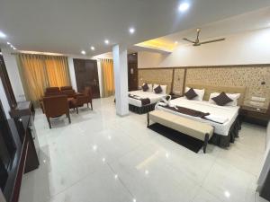 Postel nebo postele na pokoji v ubytování Hotel Goa Continental - Baga