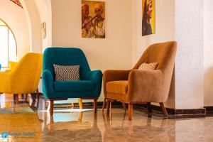 Beach safari nubian resort的休息区