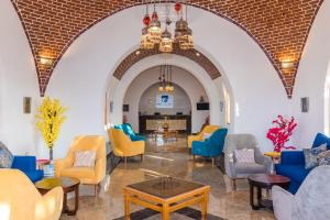 Beach safari nubian resort的休息区
