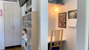 Knihovna v bed and breakfast