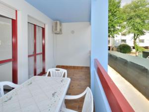 A balcony or terrace at Apartment in Bibione near the Beach