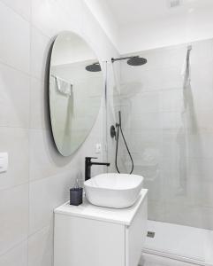 Koupelna v ubytování B&B Chiaro di Luna