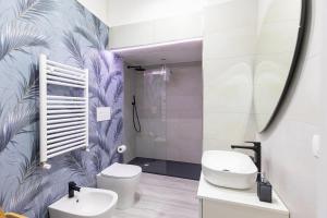 Koupelna v ubytování B&B Chiaro di Luna