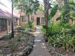 A garden outside Marula Gardens