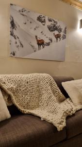 Zdjęcie z galerii obiektu Arc 1950, Appartement standing dans résidence 5 étoiles, skis aux pieds,- 4-6 pers, Piscine extérieure & Spa w mieście Arc 1950