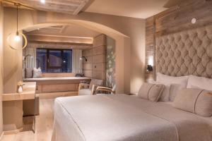 Letto o letti in una camera di Das Kohlmayr Superior