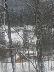 Hotel ČESKÁ FARMA v zime