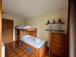 Postel nebo postele na pokoji v ubytování Apartament Freixe 1C 6p El Tarter Zona Grandvalira