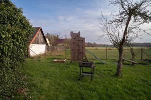 Giardino di chalupa U Hovorků s bazénem - u pískoven Vlkov