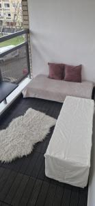 Posteľ alebo postele v izbe v ubytovaní Apartman Franko- Jarun