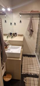 Kúpeľňa v ubytovaní Apartman Franko- Jarun