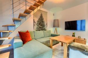 Posedenie v ubytovaní Apartament Pistacjowy