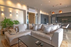 Posezení v ubytování Casa Olala Santa Teresa