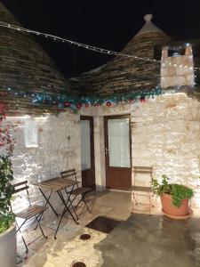 Patio nebo venkovní prostory v ubytování Trulli Resort Grassi
