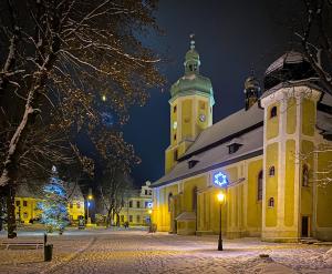 Budynek, w którym mieści się apartament