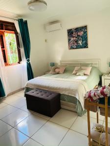 Letto o letti in una camera di Appartement Manou