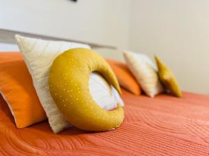 Letto o letti in una camera di Appartement Manou