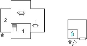 Lovely Apartment In Allinge With Wifi平面图