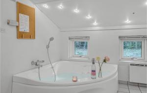 Koupelna v ubytování 4 Bedroom Awesome Home In Nexø