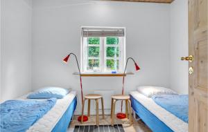 Postel nebo postele na pokoji v ubytování Awesome Home In Ls With Wifi