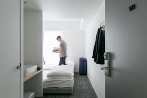 Katil atau katil-katil dalam bilik di Imu Hotel Kyoto