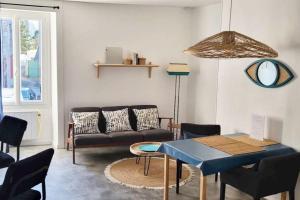 Posedenie v ubytovaní Studio Le Cosy Beach - Plage 50m - Rue gratuite