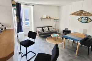 Posedenie v ubytovaní Studio Le Cosy Beach - Plage 50m - Rue gratuite