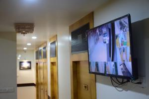 TV a/nebo společenská místnost v ubytování Gateway Suites
