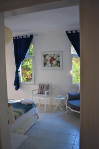 Χώρος καθιστικού στο Stanistan Apartment