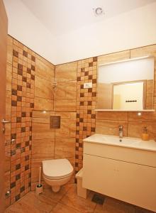 Koupelna v ubytování Jurman Apartment