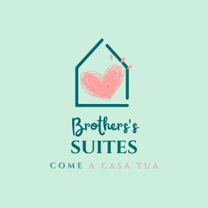ein Herz in einem Logo in der Unterkunft Brothers' Suites in Pisogne