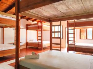 Postel nebo postele na pokoji v ubytování ICO Living Hostel