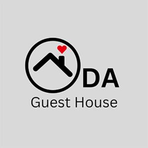 a guest house logo with a red heart at ODA Guest House in Korçë