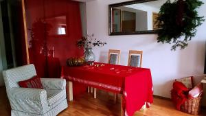Area soggiorno di Apartamenty Czerwone Maki Wisła