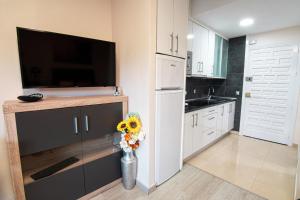 Kuchyňa alebo kuchynka v ubytovaní BENALBEACH PLAYA SUITE