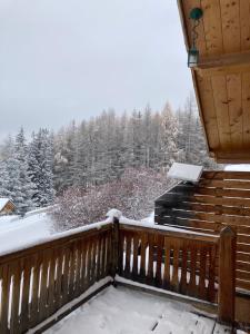 Le Chalet d’Andrea v zimě