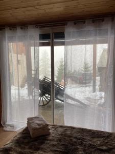 Postel nebo postele na pokoji v ubytování Le Chalet d’Andrea